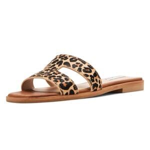 Steve Madden Woman's Hazel Leopard Sandal Size 8.5